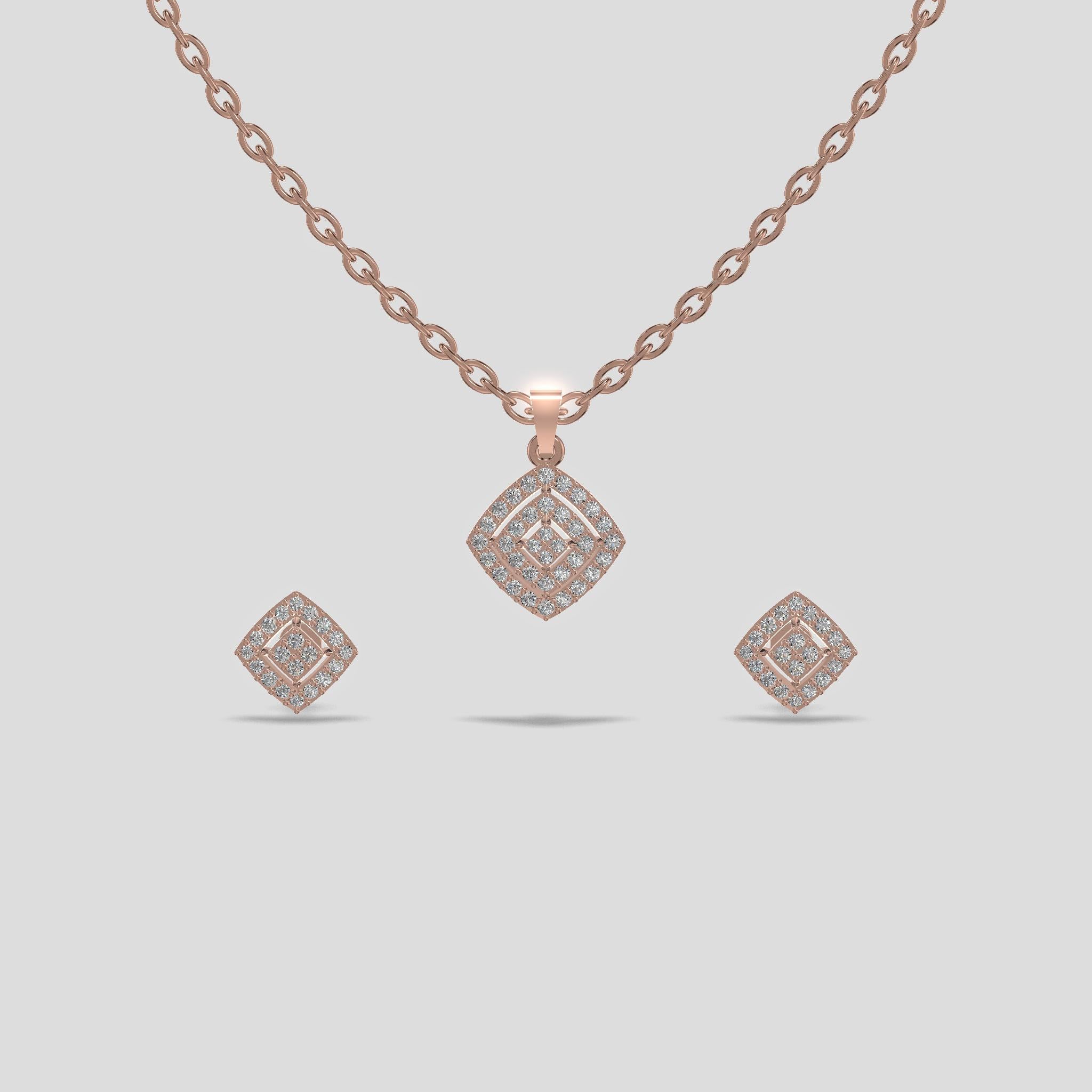Aurora Sparkle Pendant Set