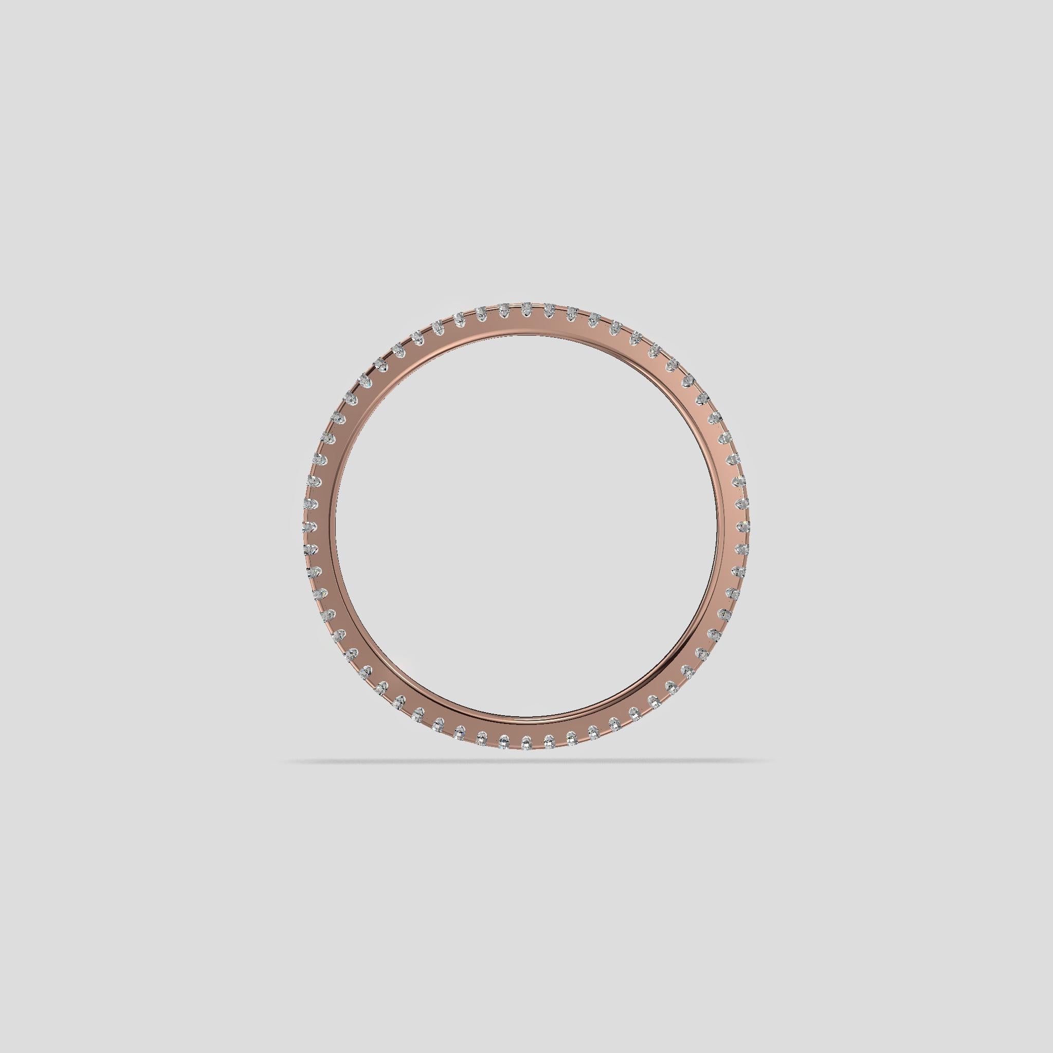 Elysian Sparkle Eternity Band Gold