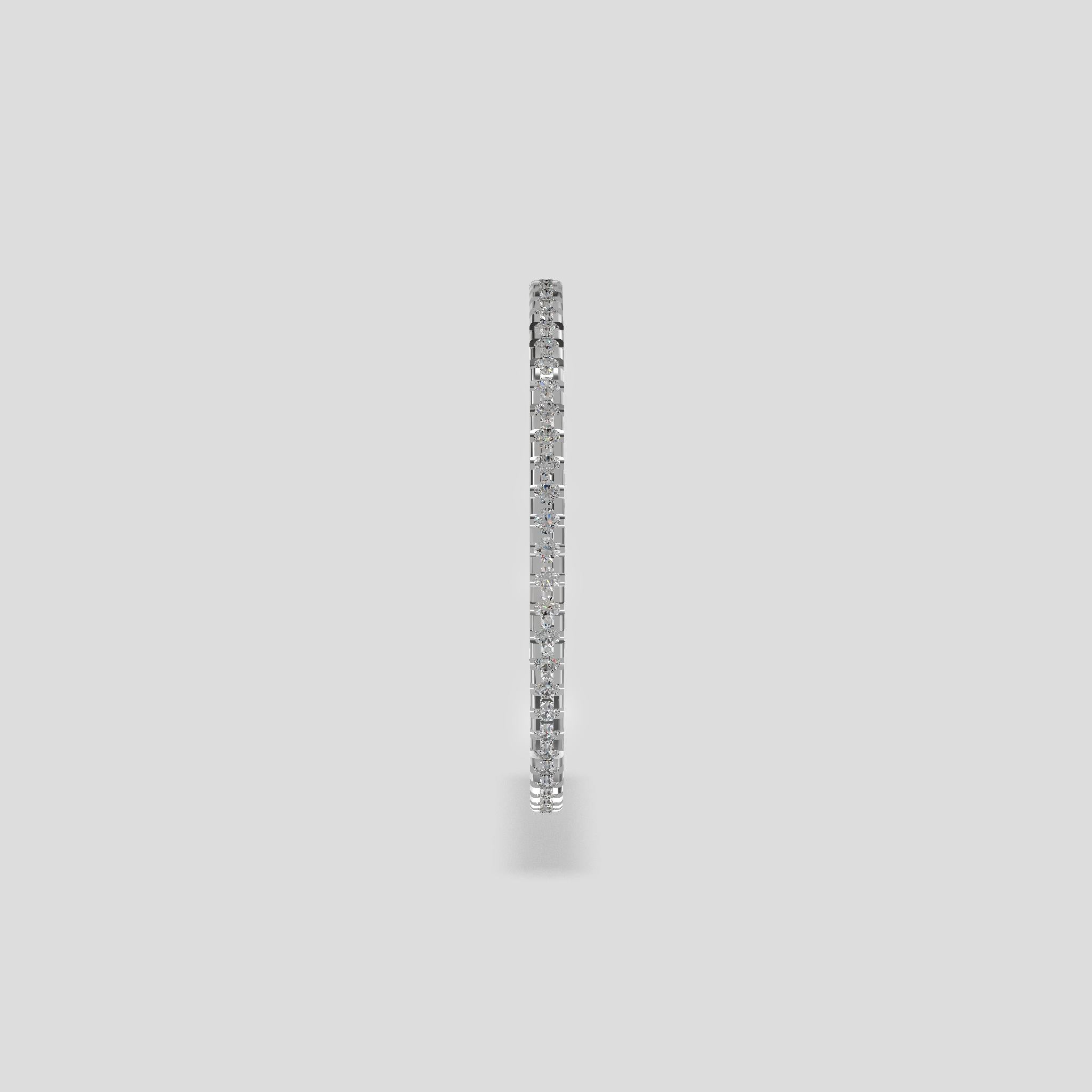 Elysian Sparkle Eternity Band Platinum