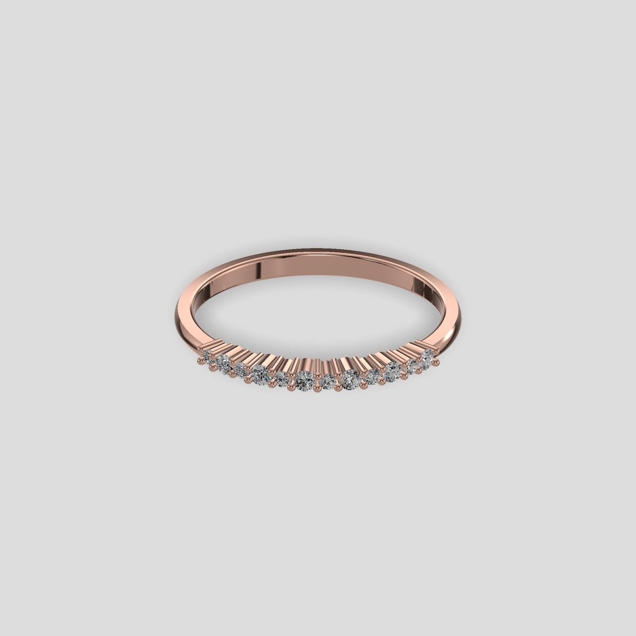 Elysia Diamond Band Ring