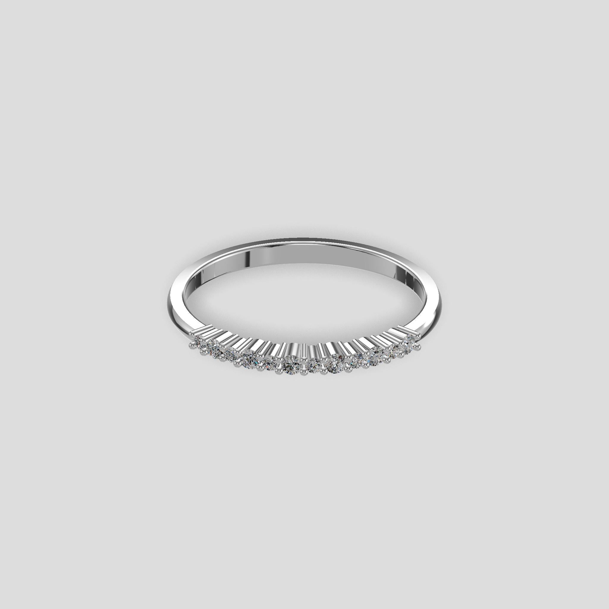 Elysia Diamond Band Ring
