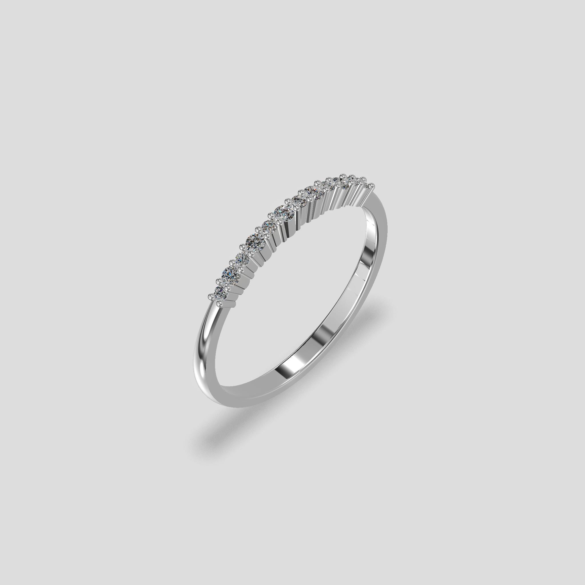 Elysia Diamond Band Ring