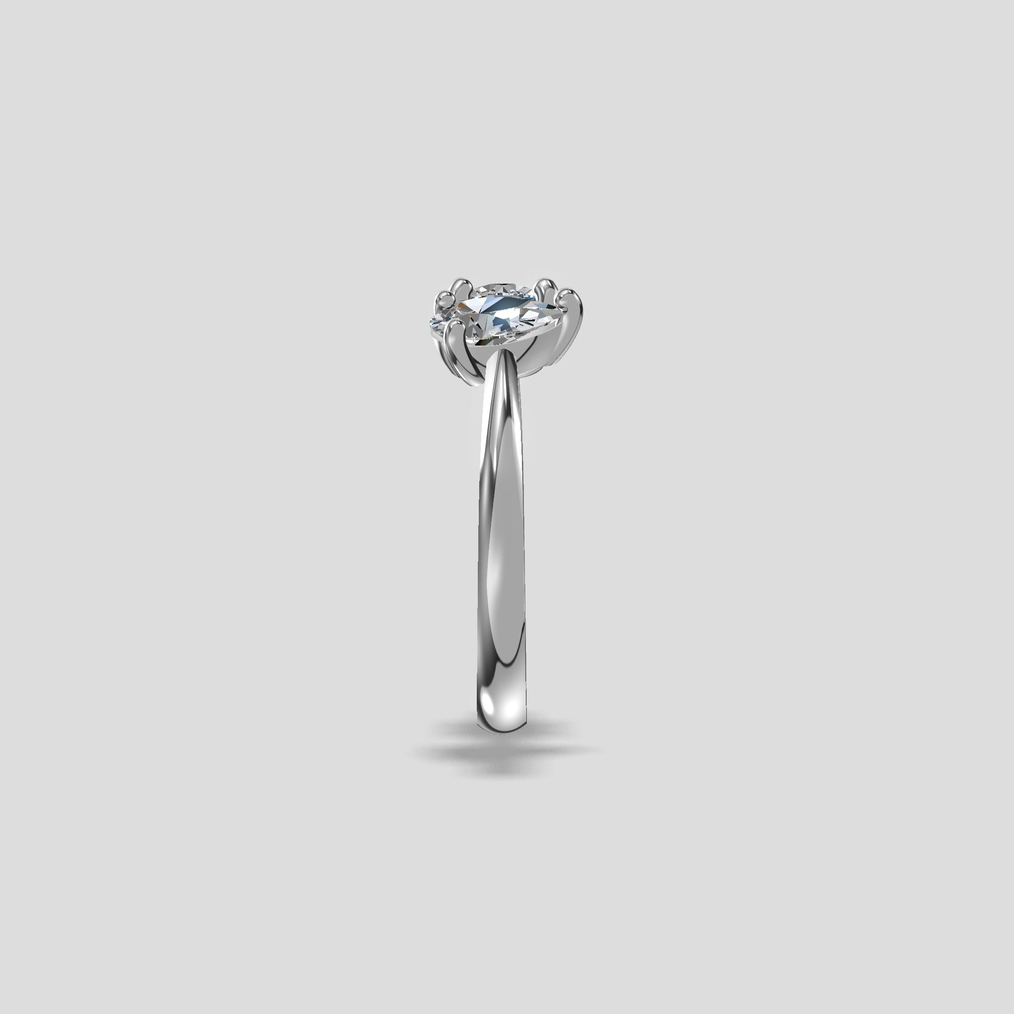 Duet Harmony Diamond Ring