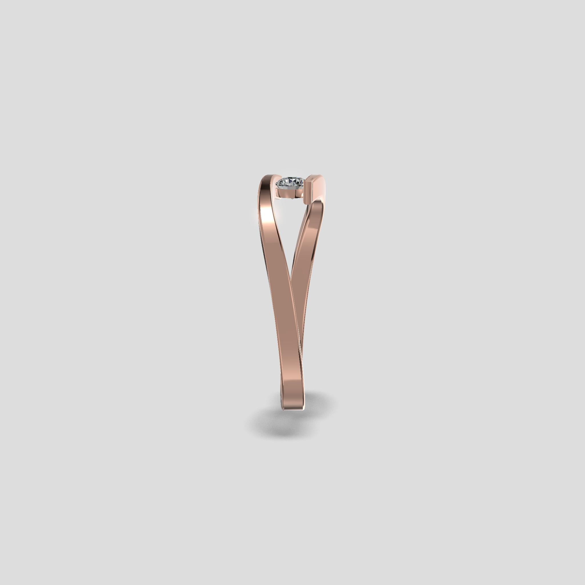Graceful Embrace Diamond Ring