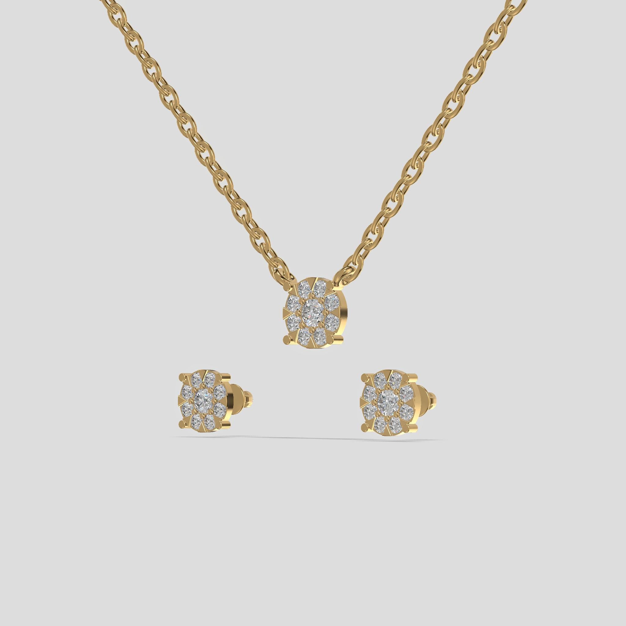 Petal Halo Blossom Trio Set