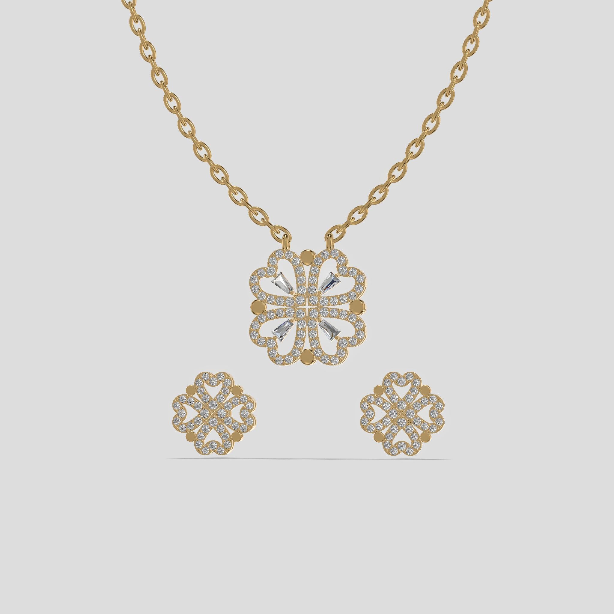 Petal Knot Chain Set