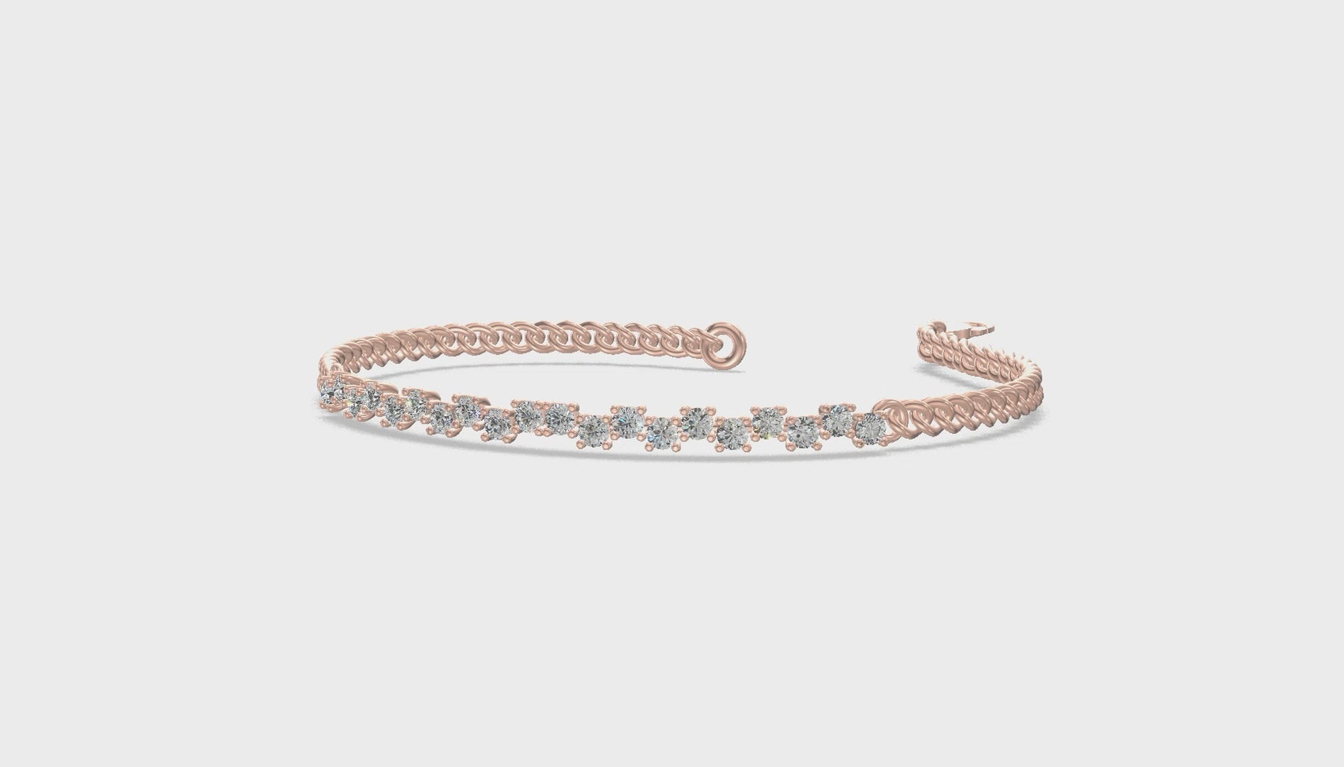 Classic Sparkle Tennis Bracelet Gold