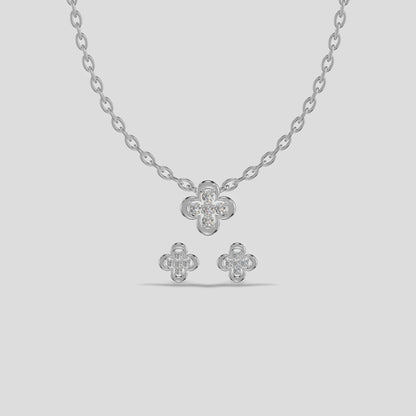 Blossom Radiance Chain Set Gold