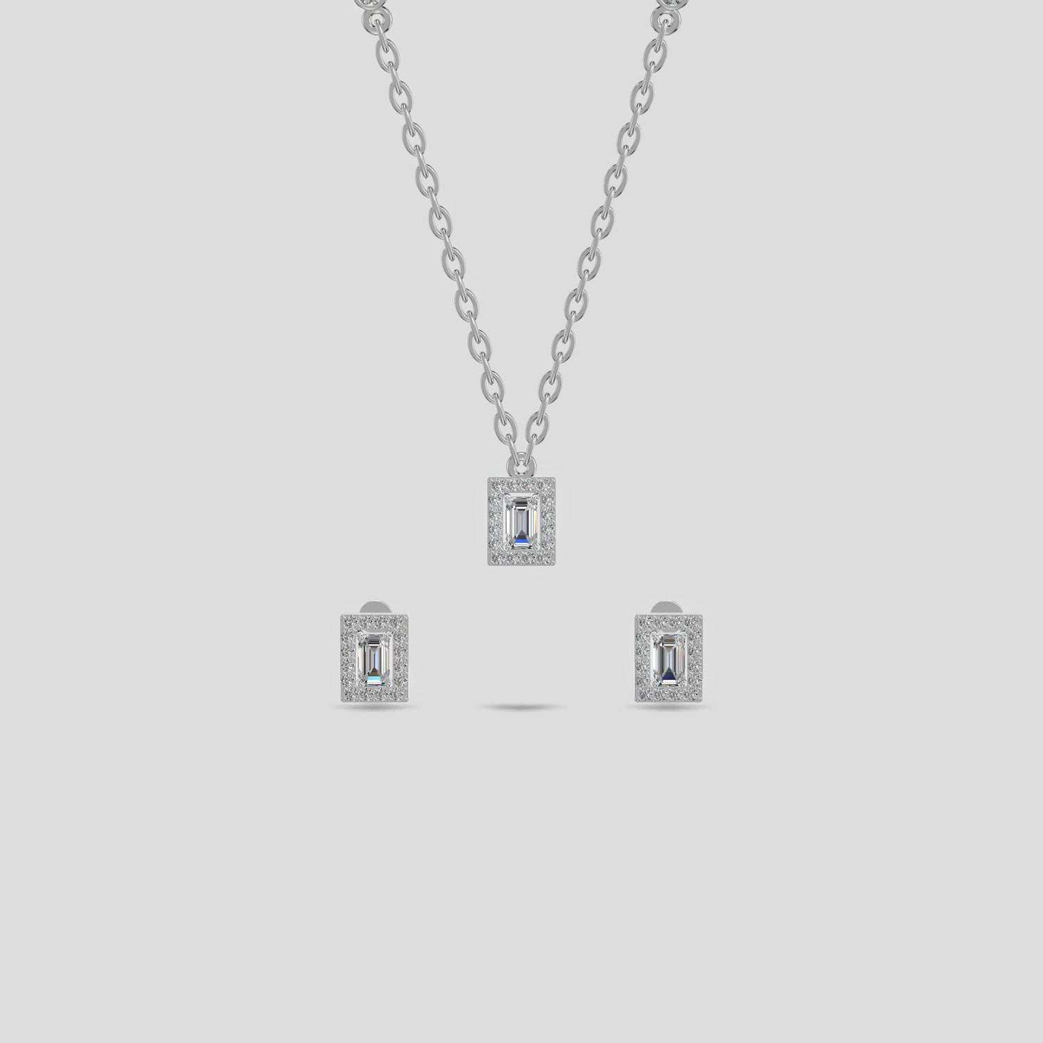 Tri-Node Architectural Chain Set Platinum