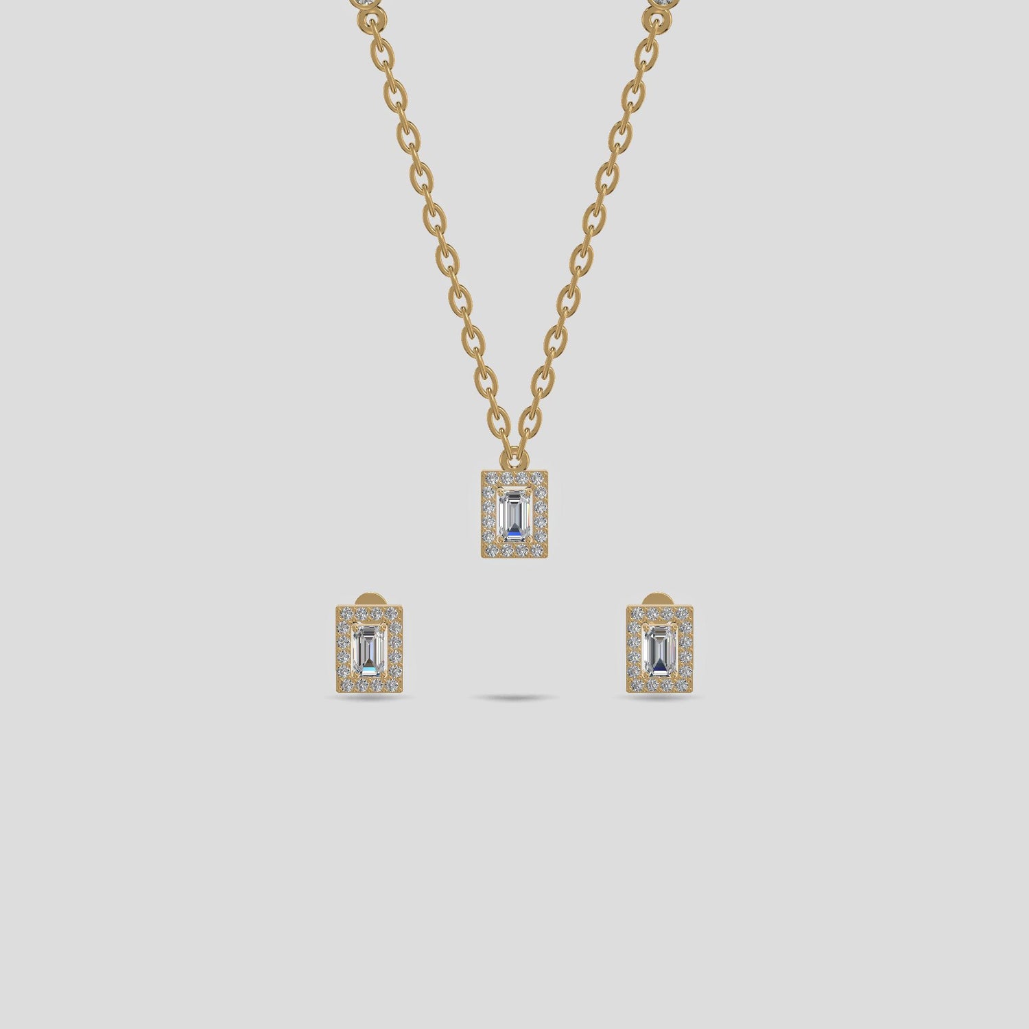 Tri-Node Architectural Chain Set