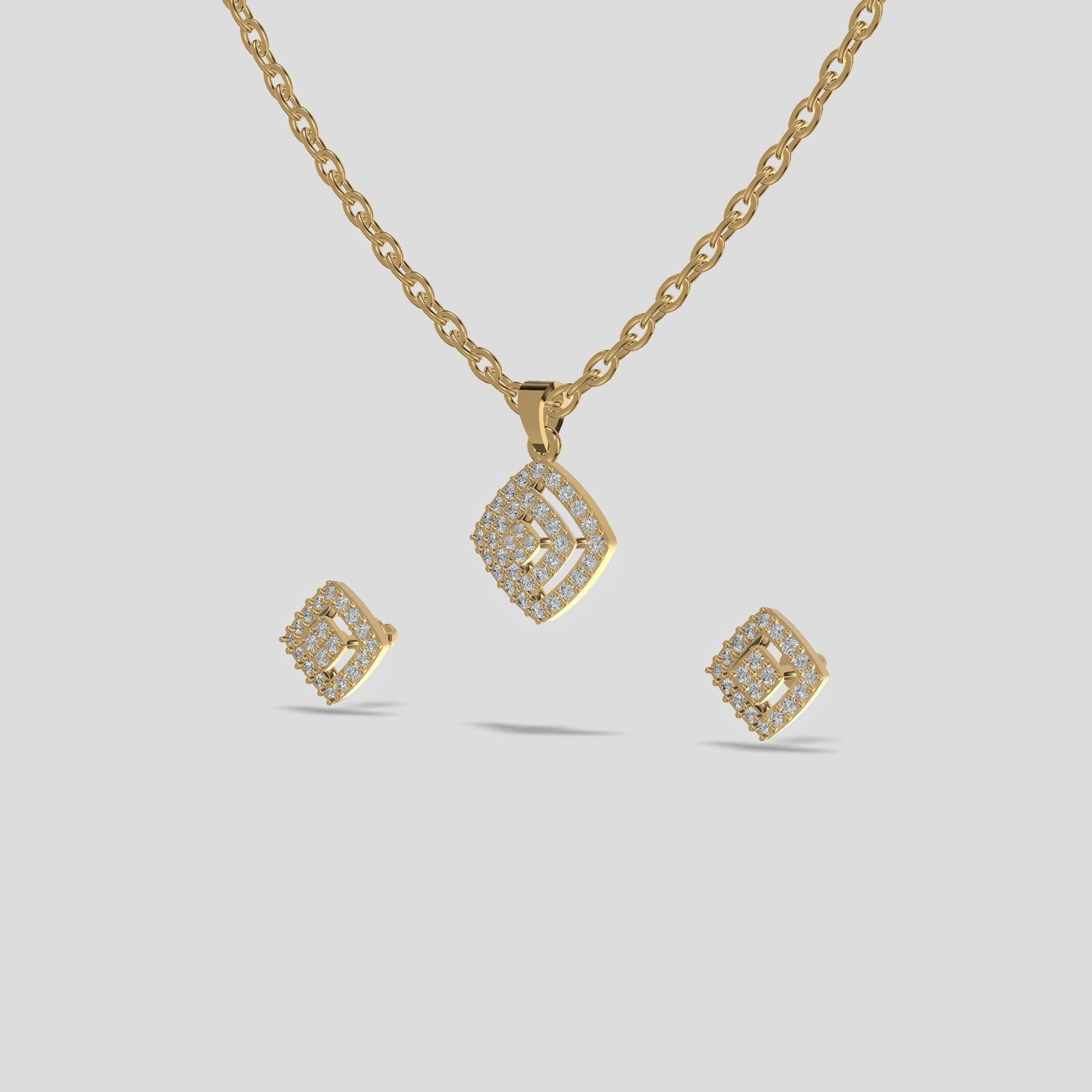 Aurora Sparkle Pendant Set