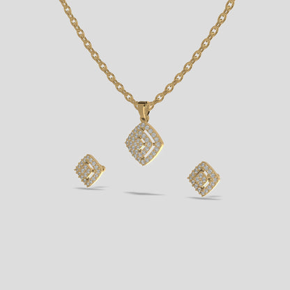 Aurora Sparkle Pendant Set