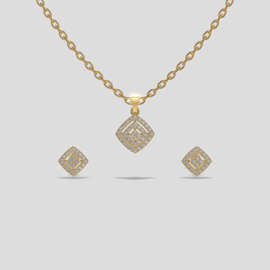 Aurora Sparkle Pendant Set
