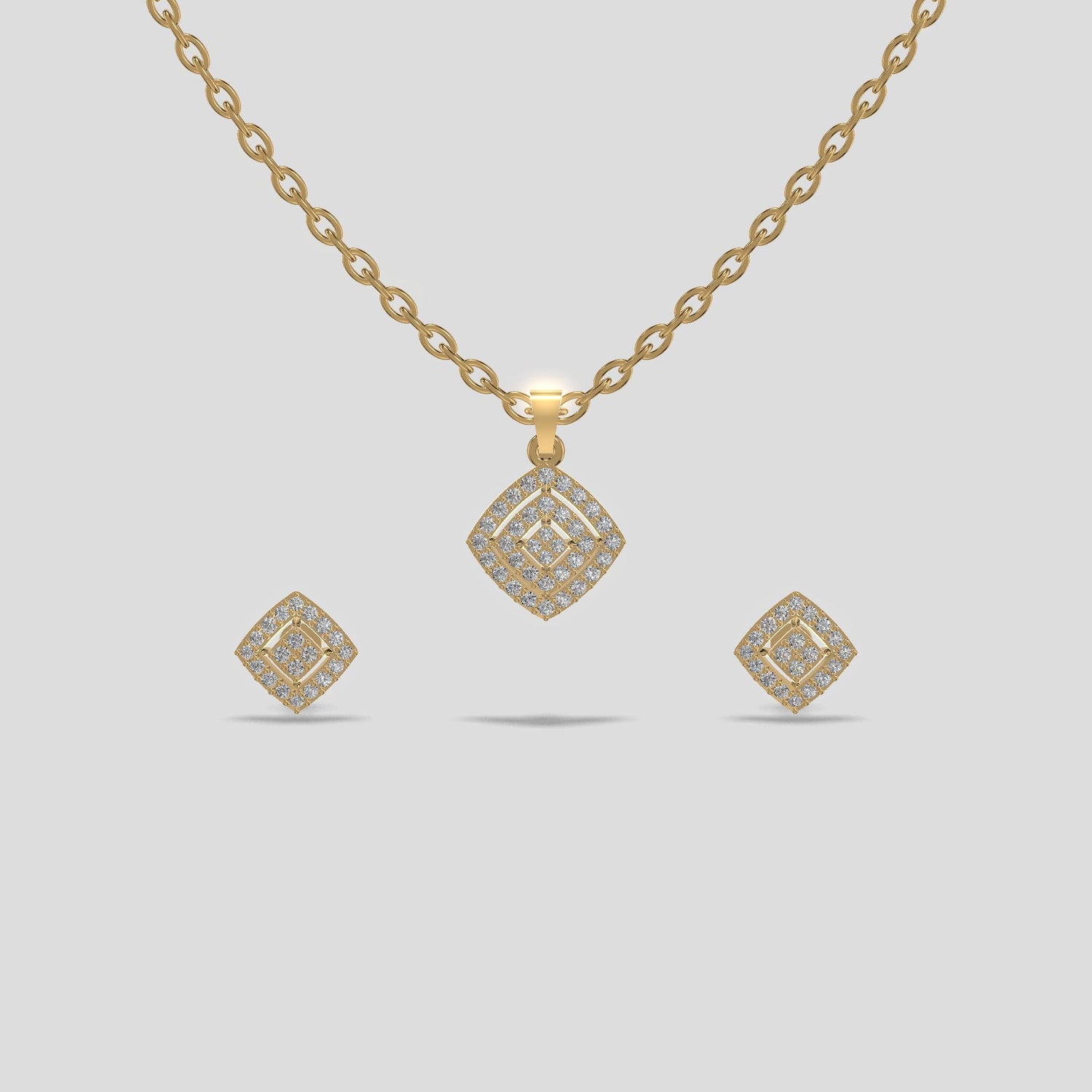 Aurora Sparkle Pendant Set