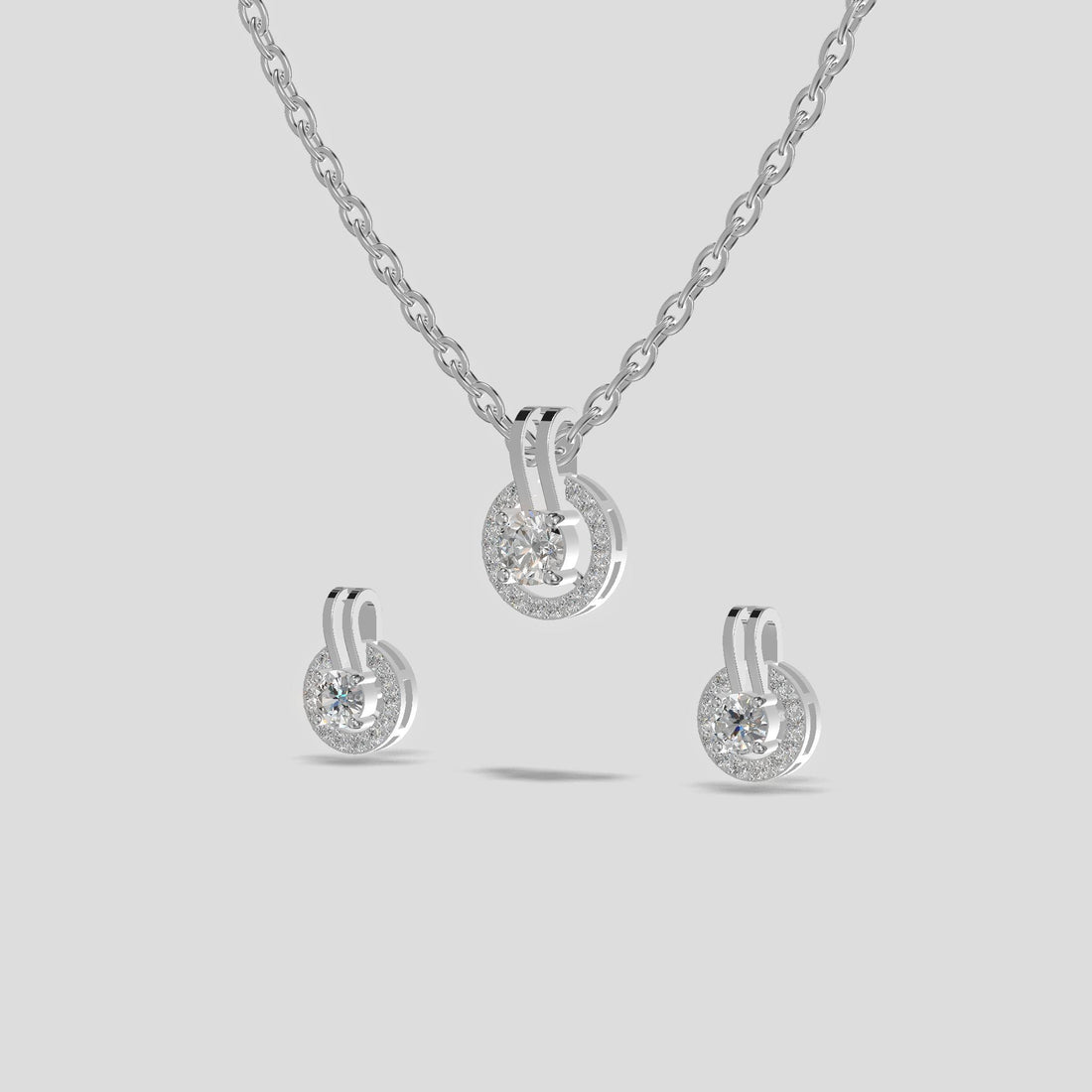 Celestial Halo Chain Set Silver