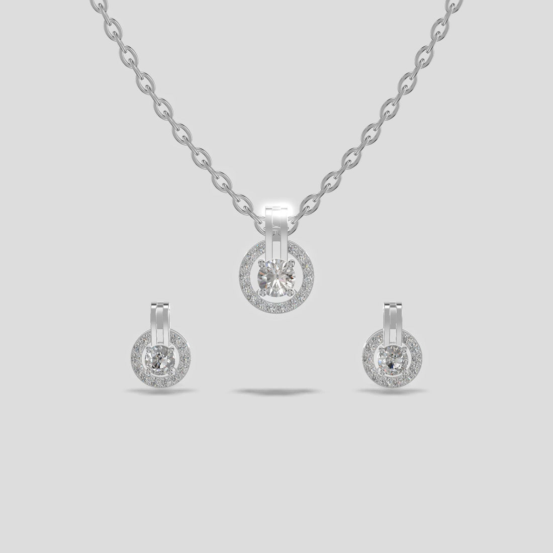 Celestial Halo Chain Set Platinum