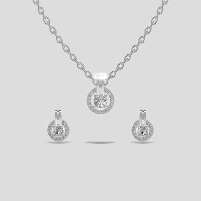 Celestial Halo Chain Set Platinum