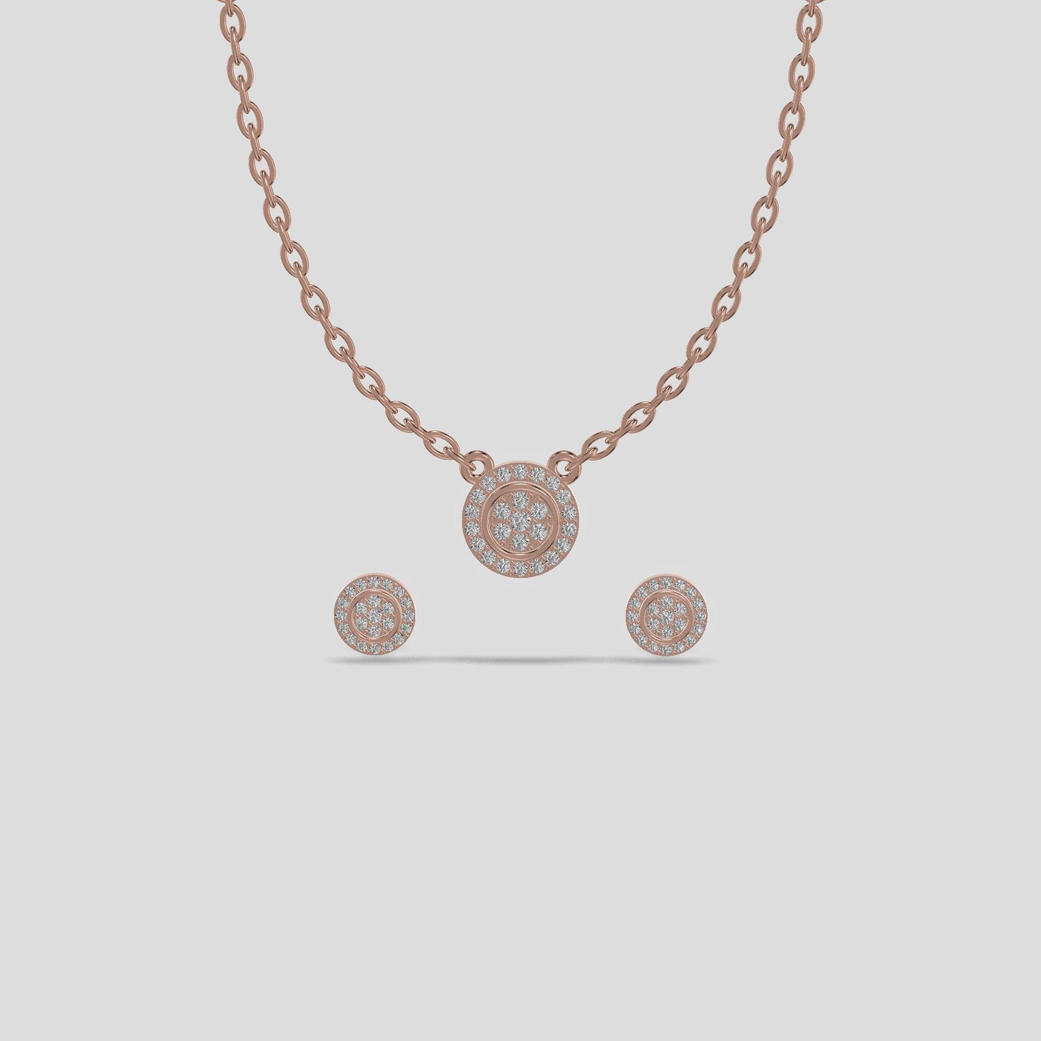 Elysian Harmony Trifecta Necklace Gold