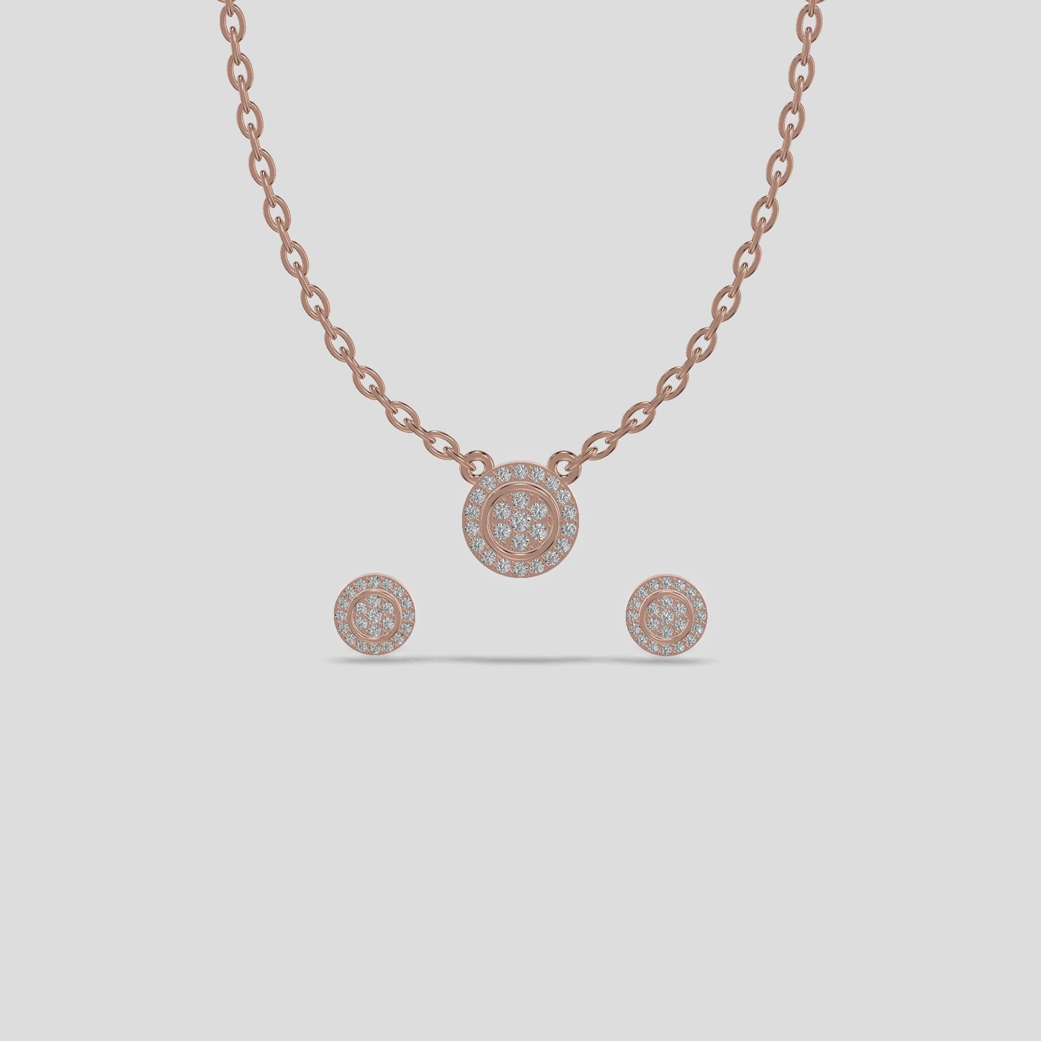 Elysian Harmony Trifecta Necklace Gold