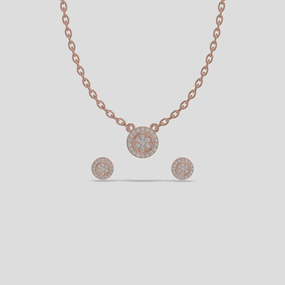 Elysian Harmony Trifecta Necklace Gold