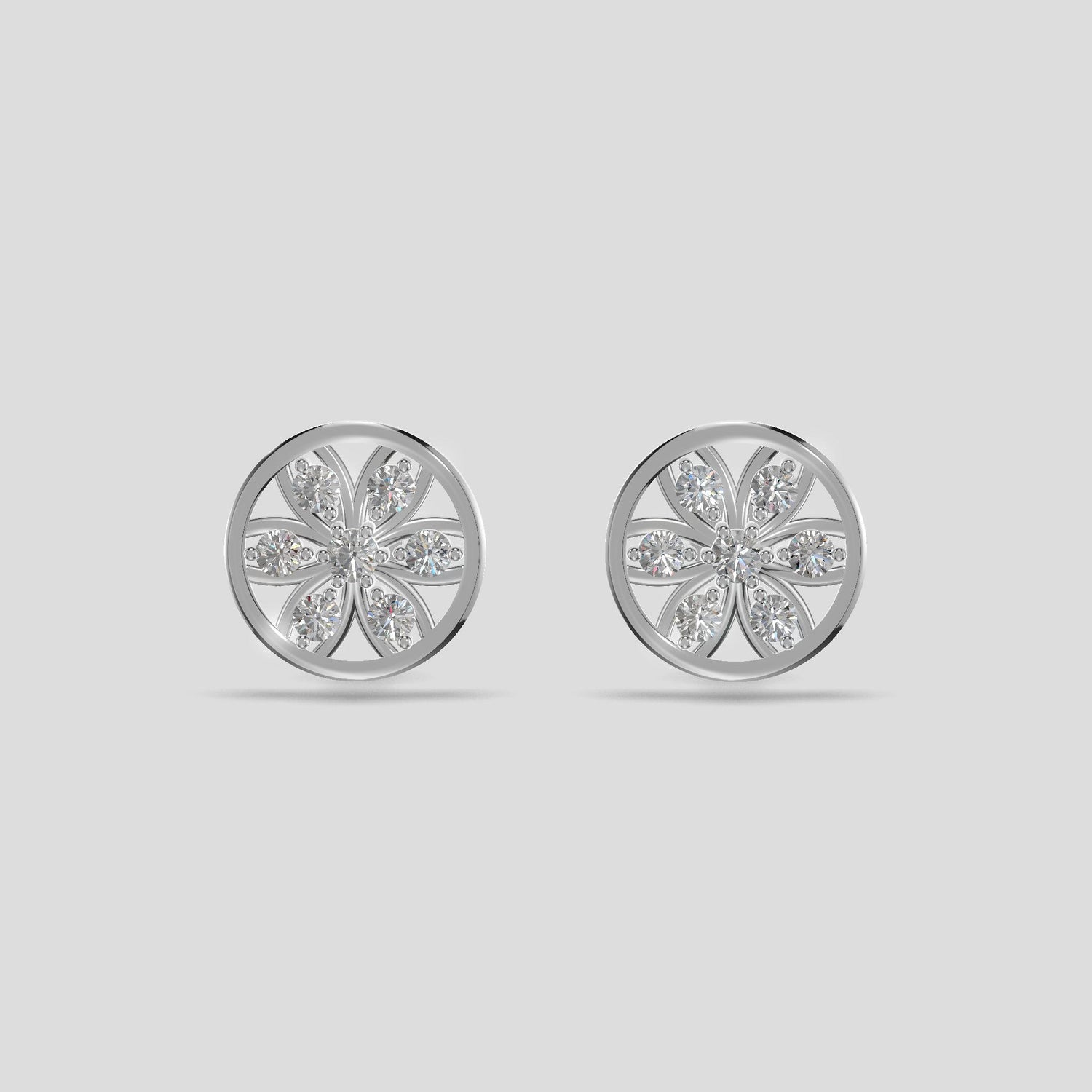 Diamond Chakra Silver