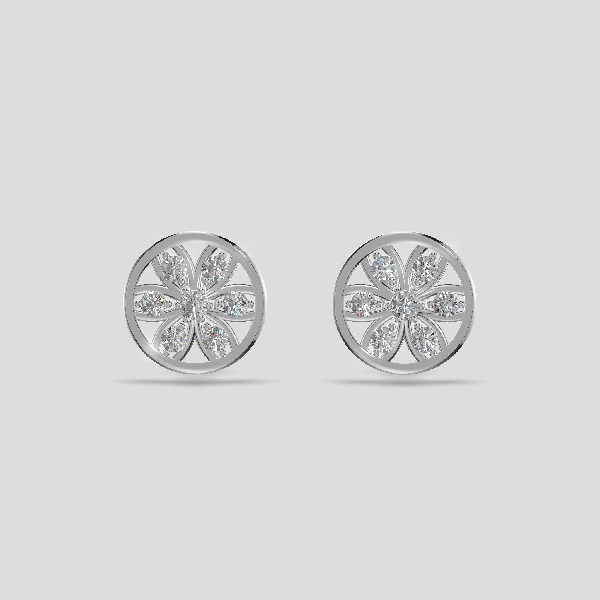 Diamond Chakra Silver