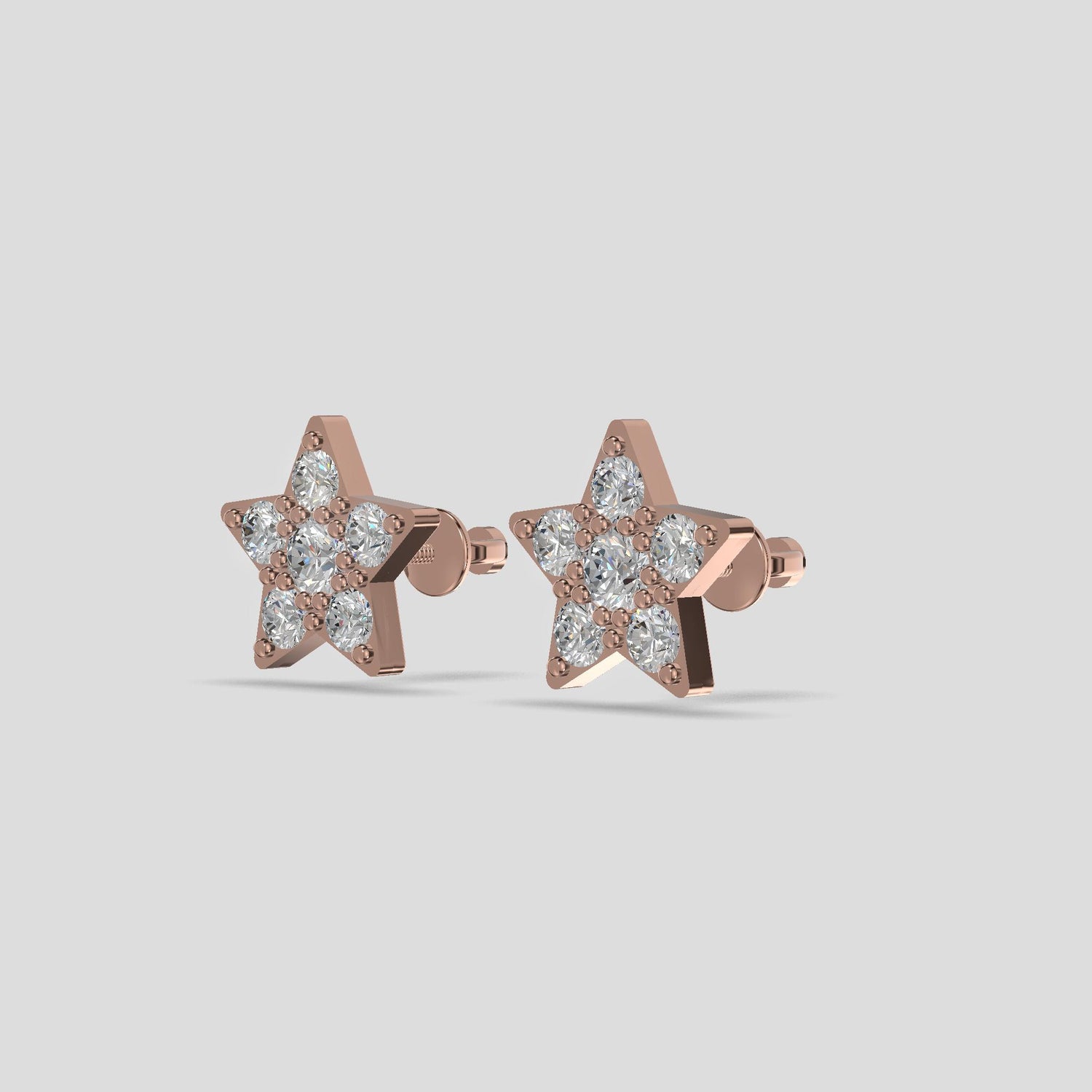 Radiant Starburst Earrings Gold