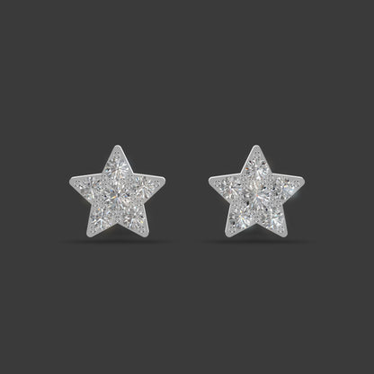 Radiant Starburst Earrings Gold