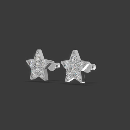 Radiant Starburst Earrings Gold