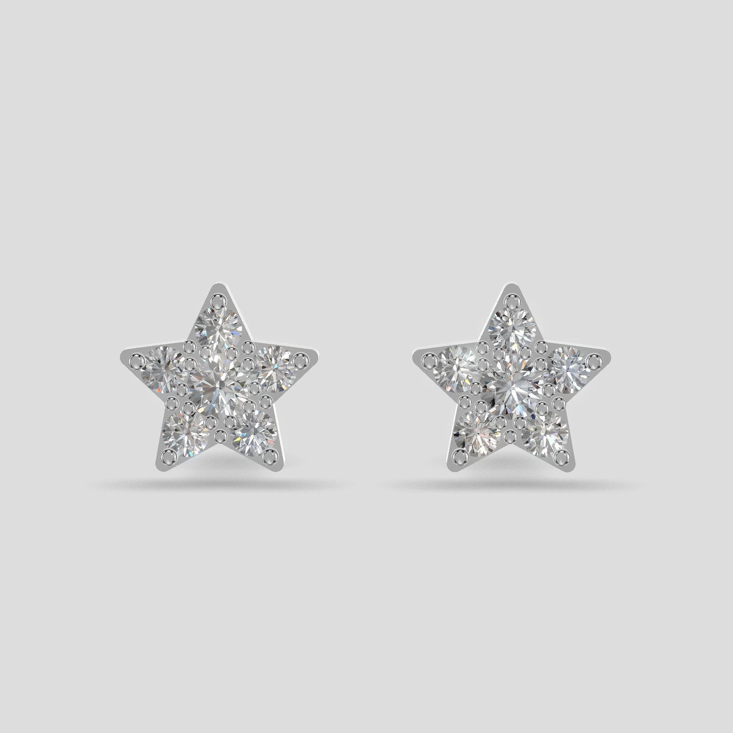 Celestial Star Earrings Gold