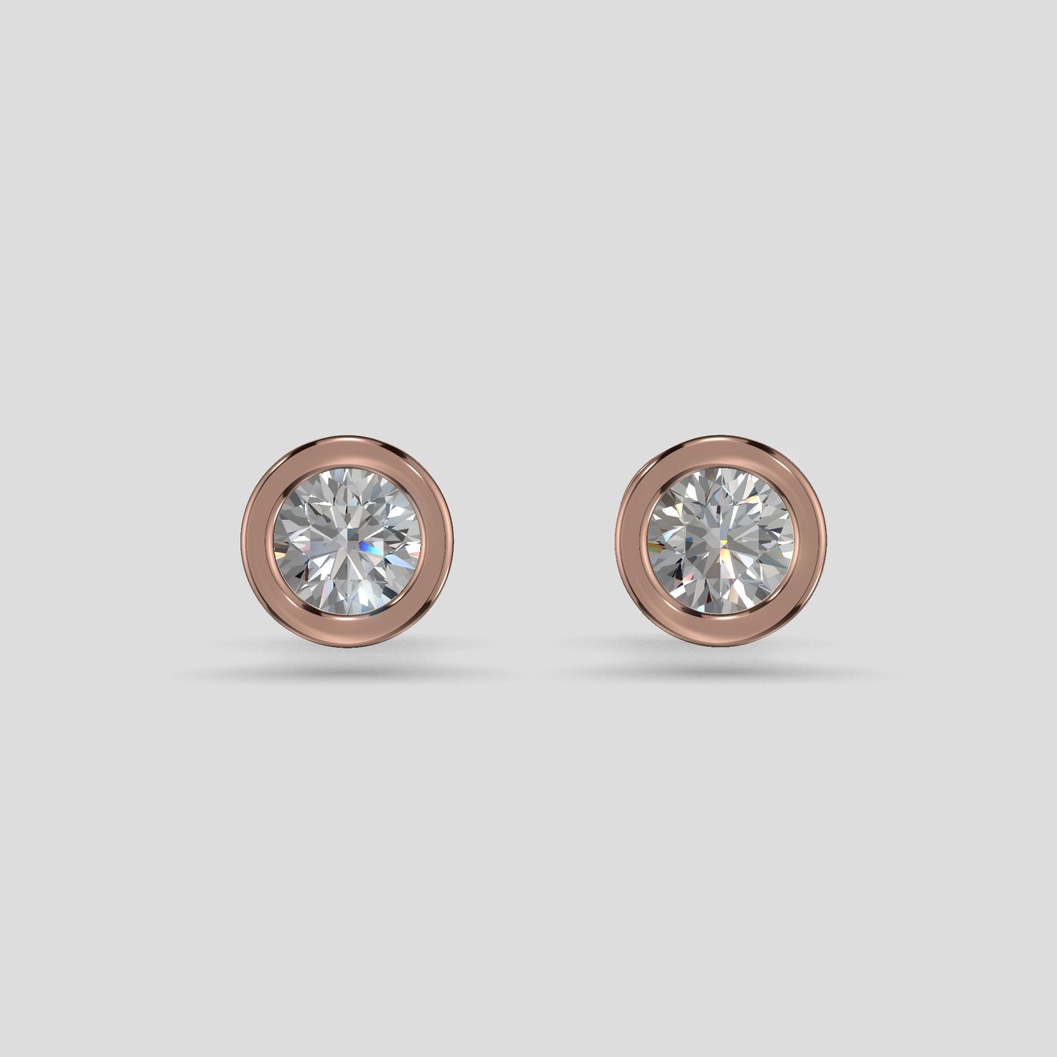 Midnight Halo Earrings Gold