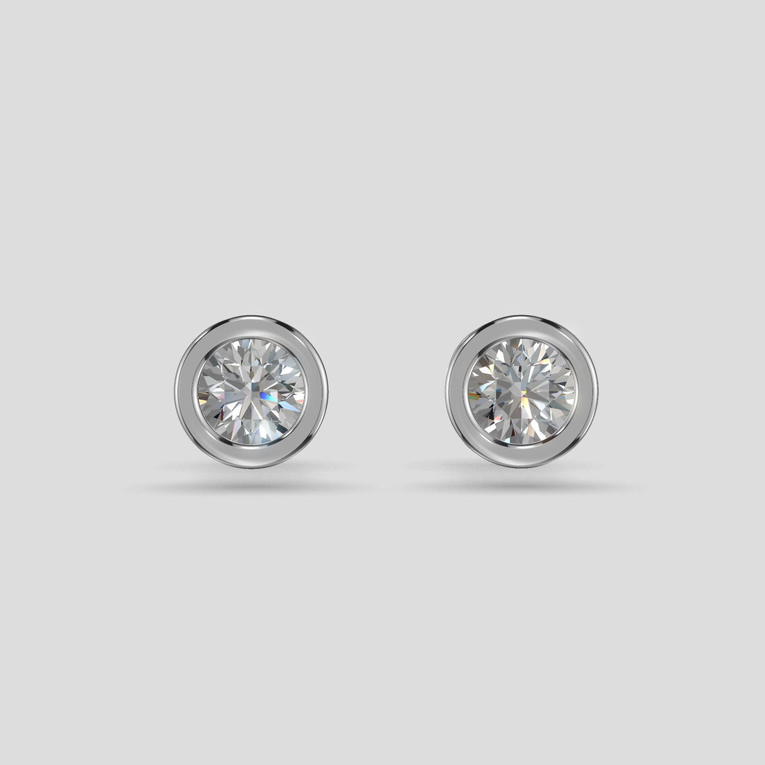 Midnight Halo Earrings Silver