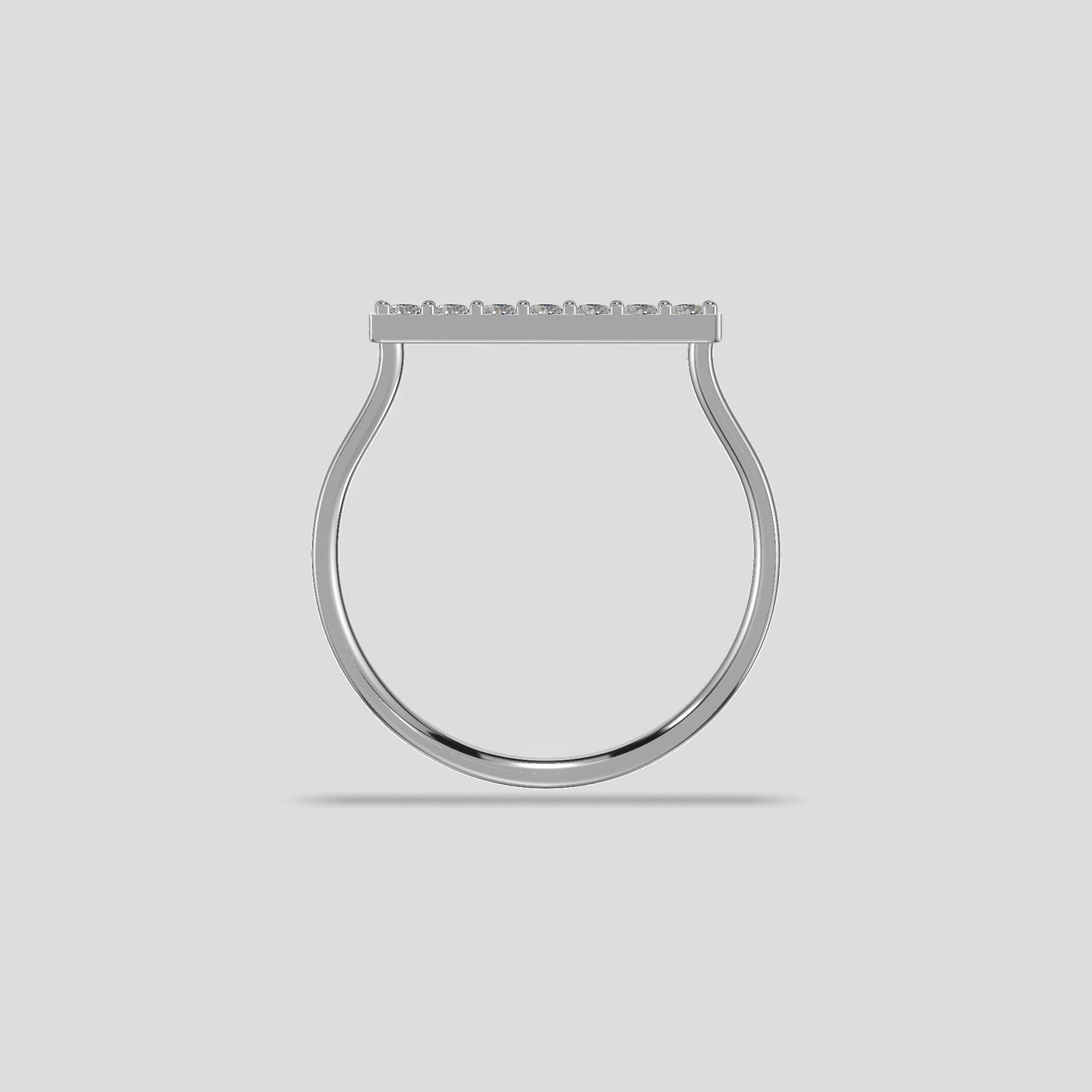 Celestia Seven Diamond Band Gold