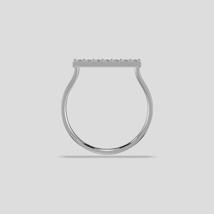 Celestia Seven Diamond Band Gold