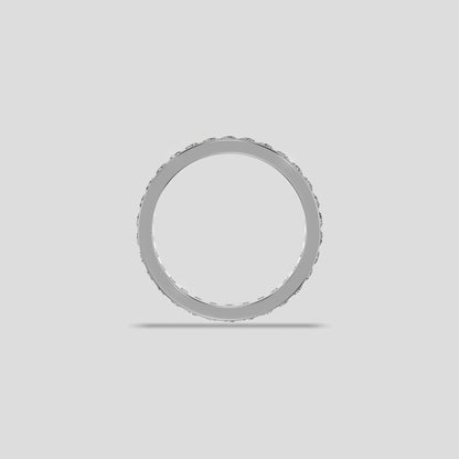 Radiant Diamond Eternity Band Platinum