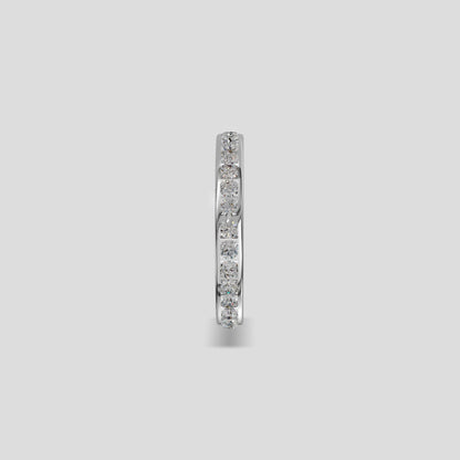 Radiant Diamond Eternity Band Platinum