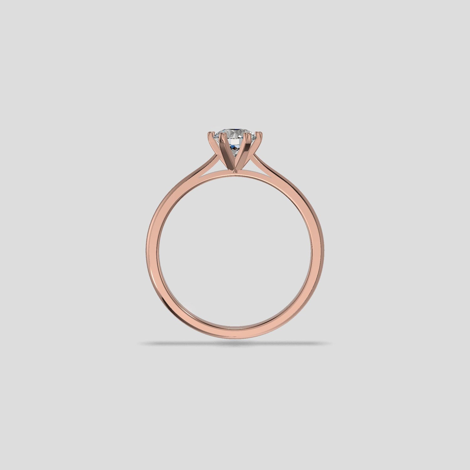Classic Solitaire Ring Gold