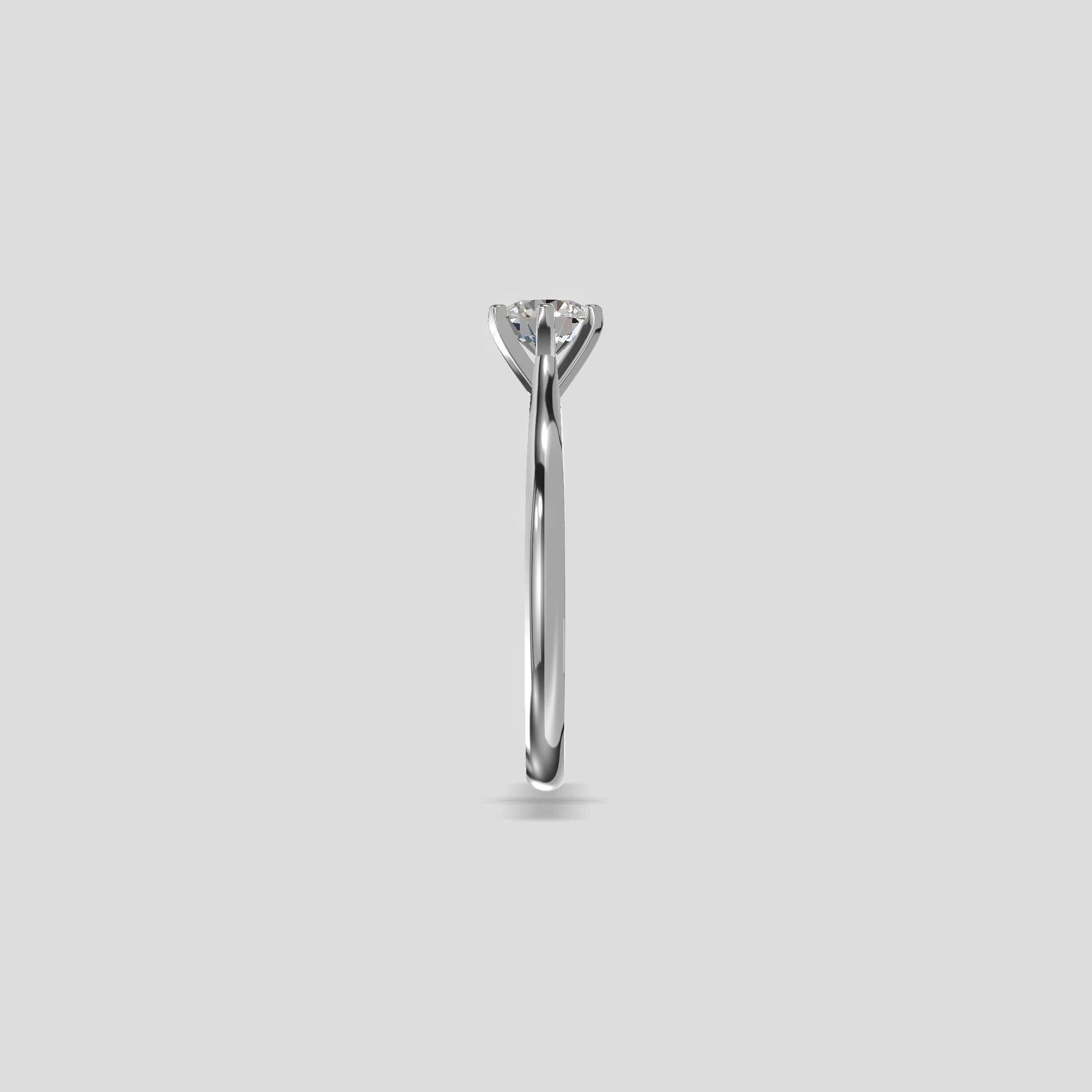 Classic Solitaire Ring Platinum
