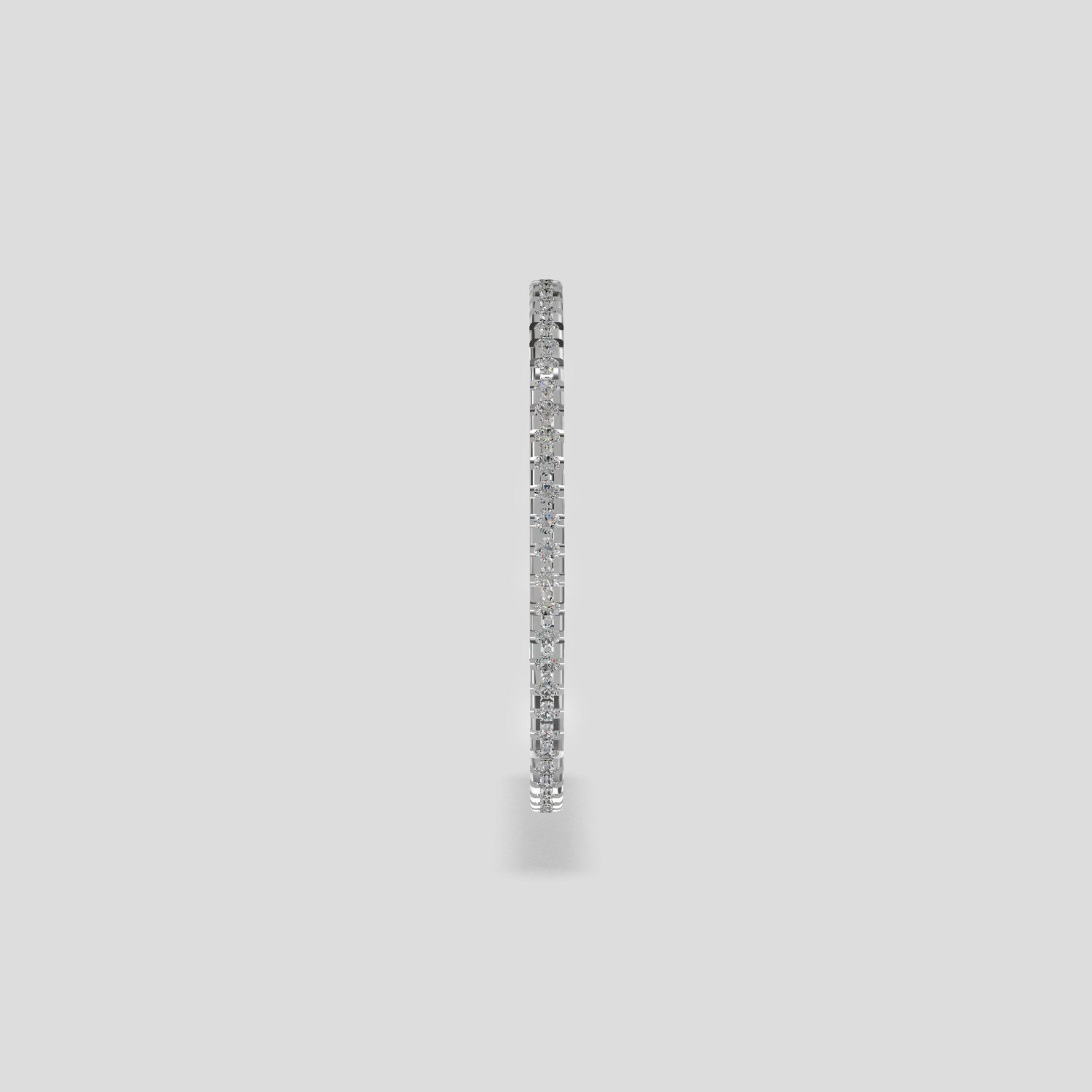 Elysian Sparkle Eternity Band Platinum