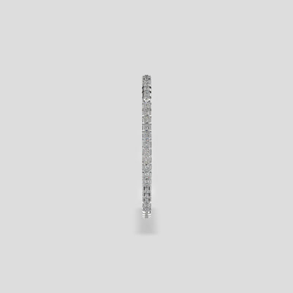 Elysian Sparkle Eternity Band Platinum