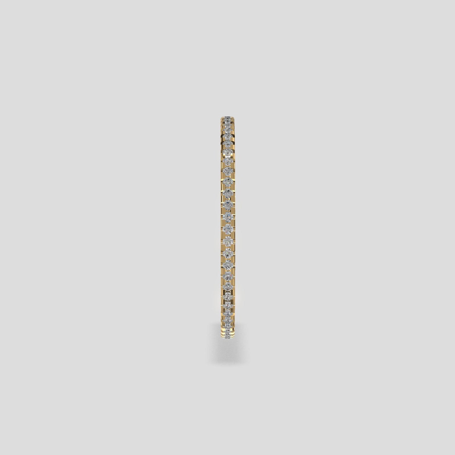 Elysian Sparkle Eternity Band Gold