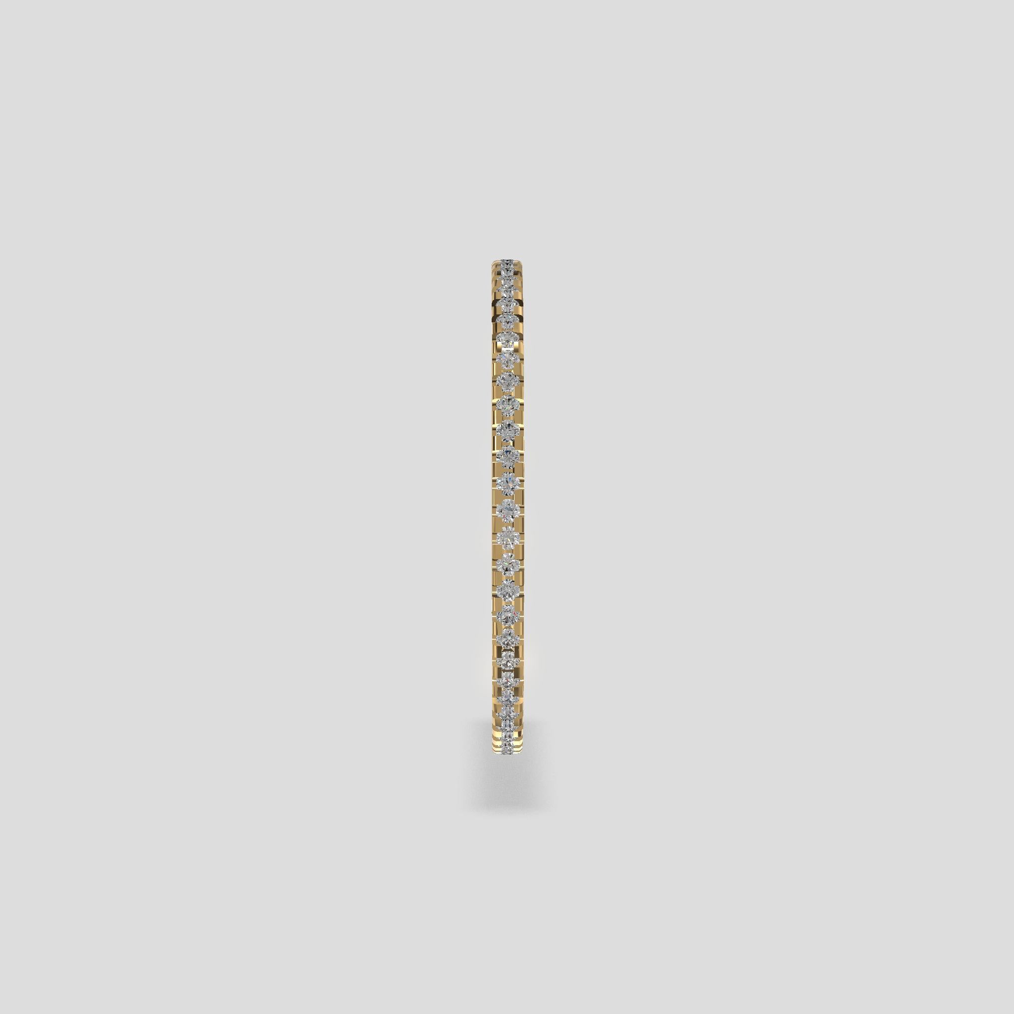 Elysian Sparkle Eternity Band Gold