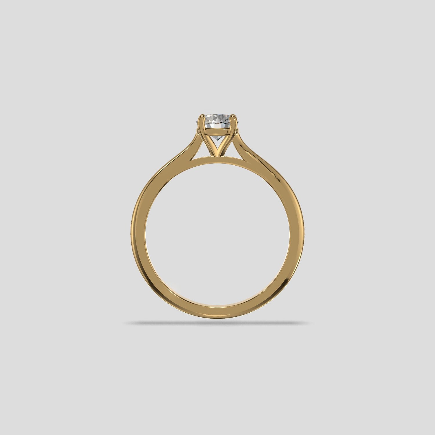 Aurora Classic Solitaire Ring