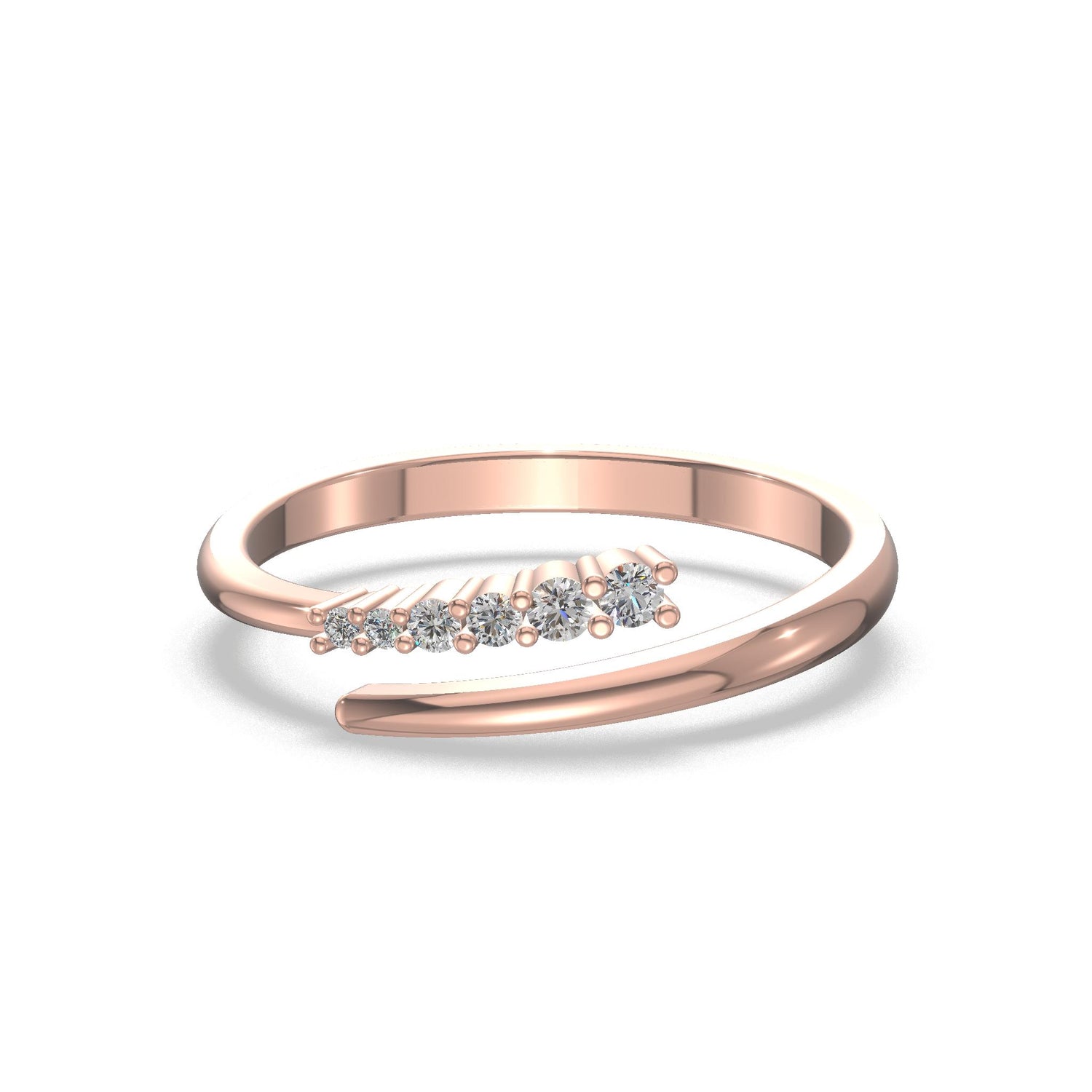 Linea Grace Diamond Ring Gold