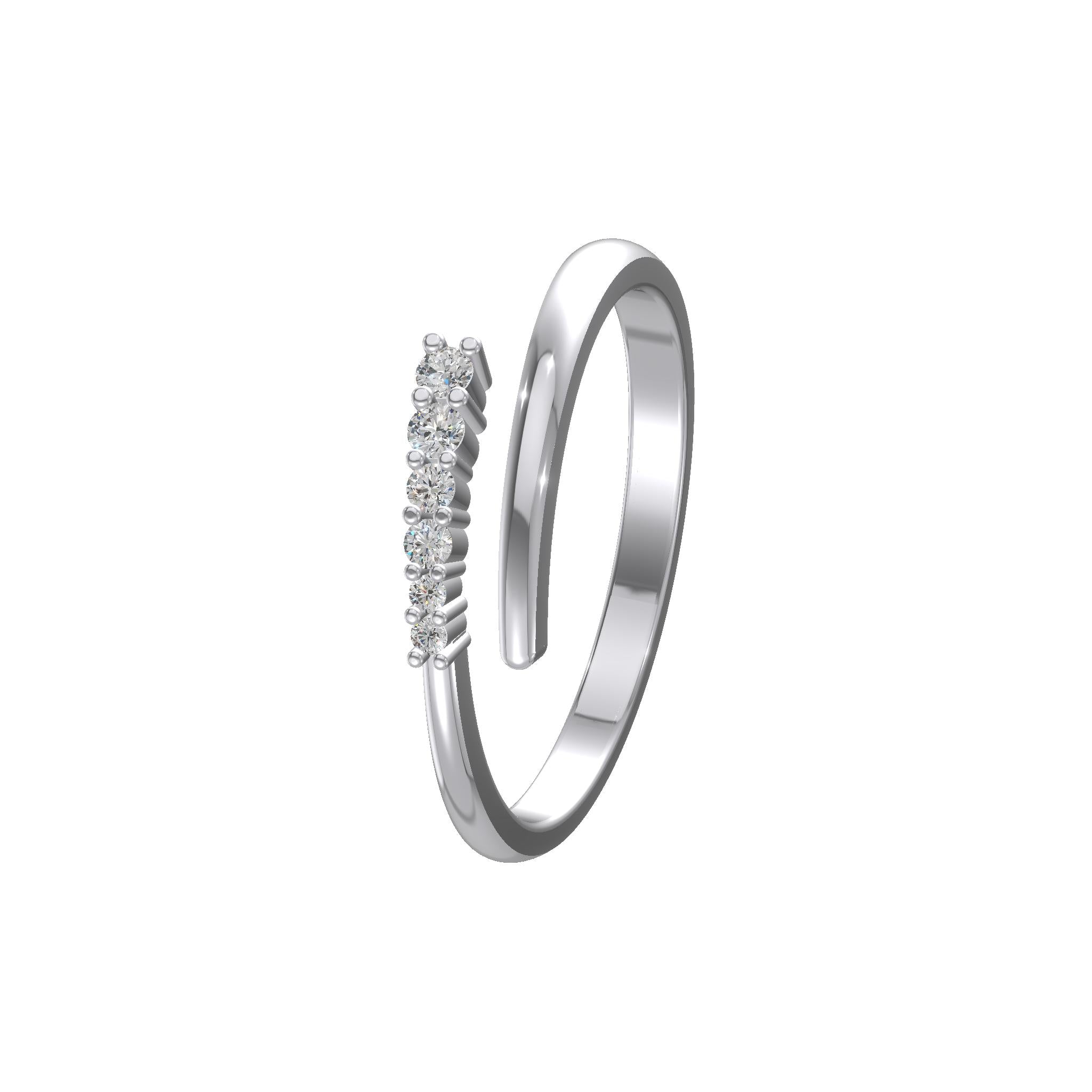 Linea Grace Diamond Ring Platinum