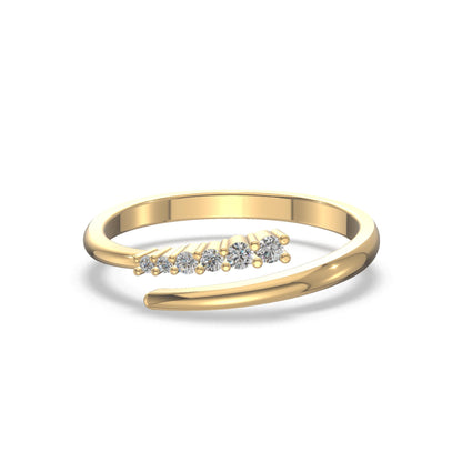 Linea Grace Diamond Ring Gold