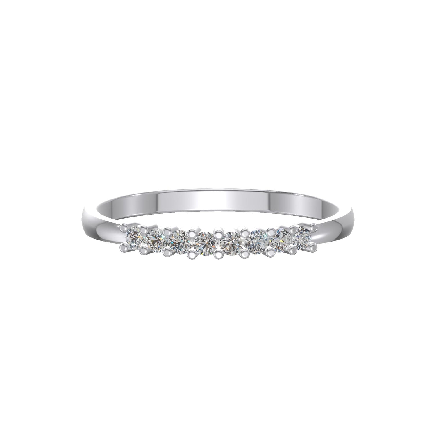 Eternal Grace Diamond Band Silver
