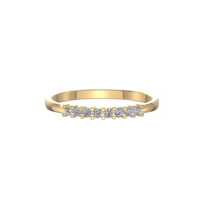 Eternal Grace Diamond Band Gold
