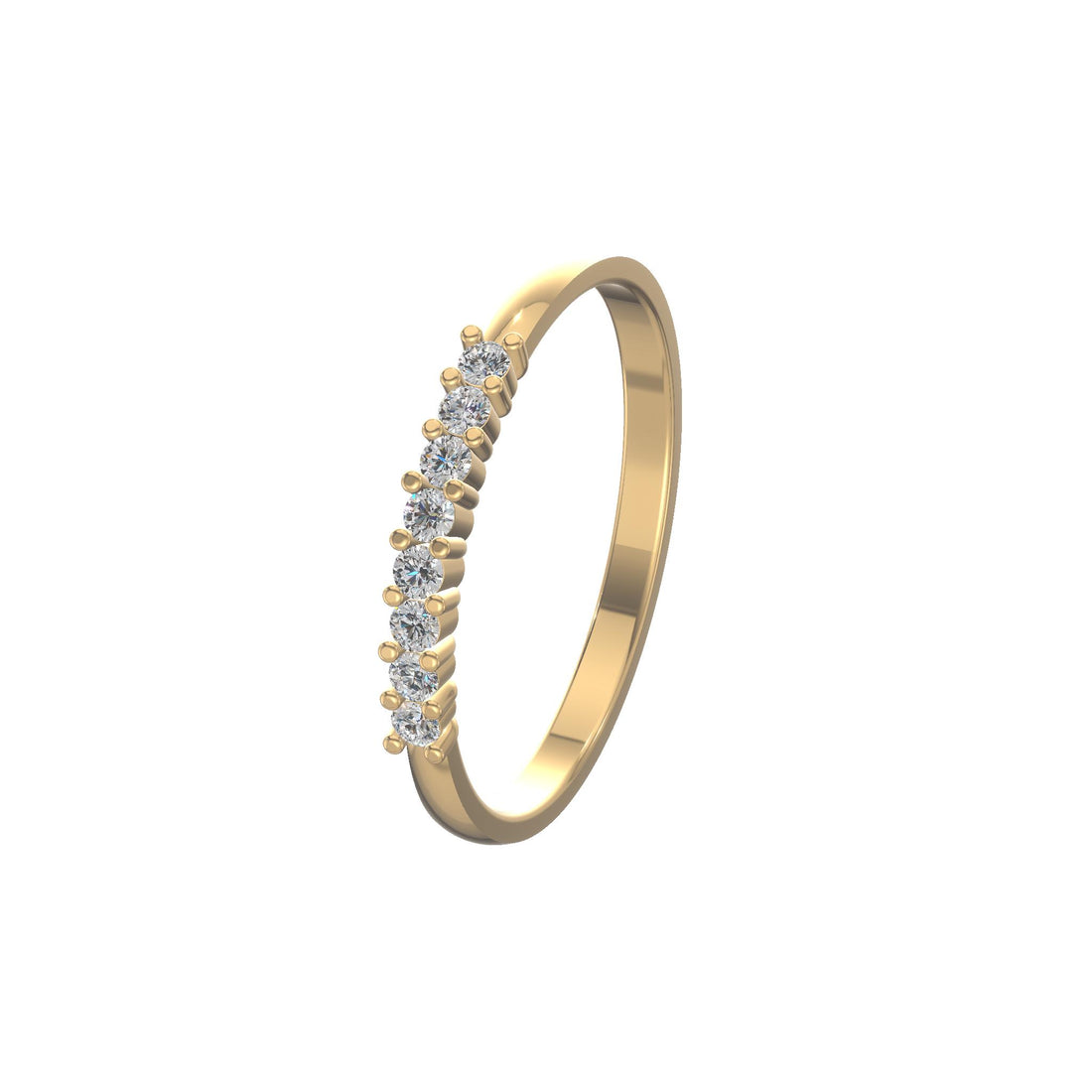 Eternal Grace Diamond Band Gold