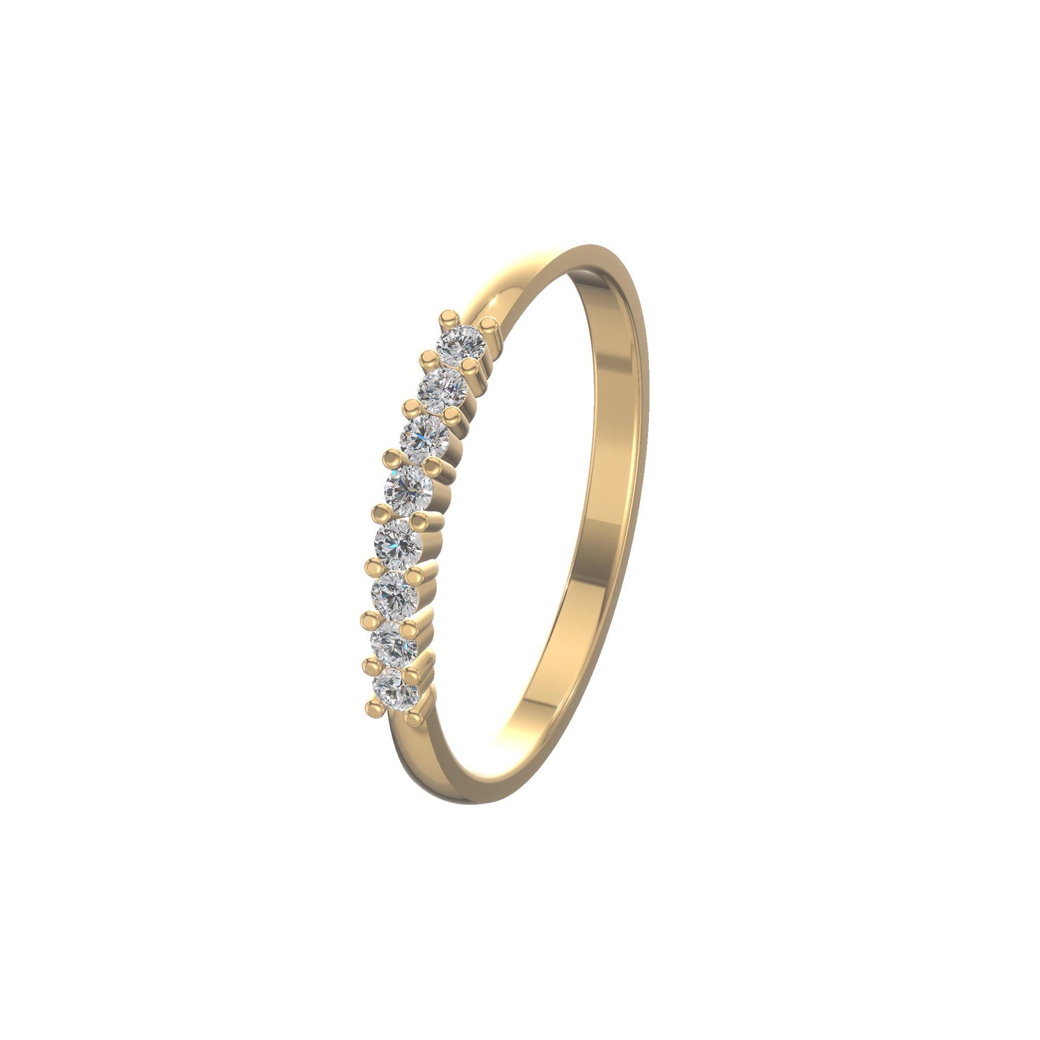 Eternal Grace Diamond Band Gold